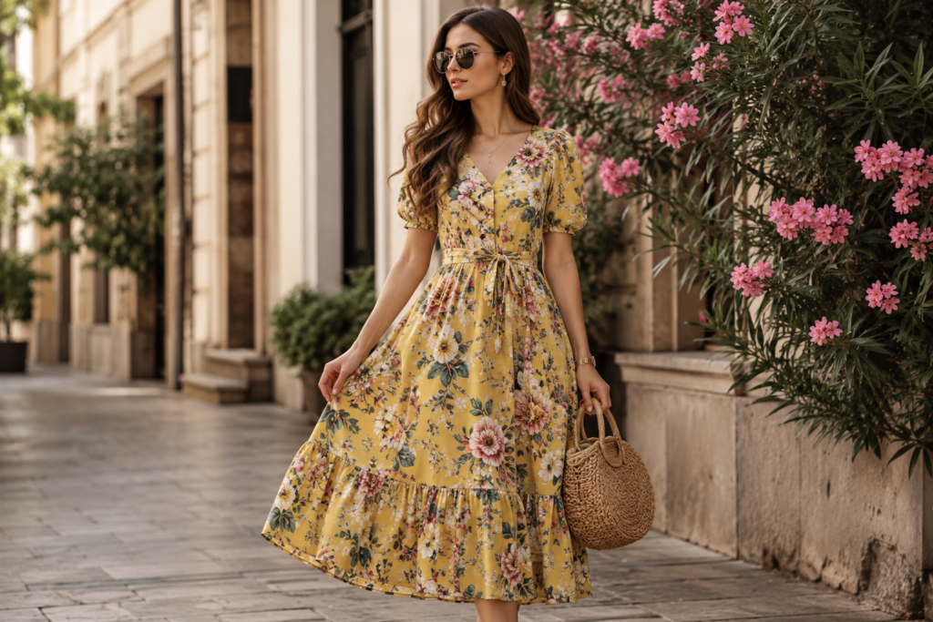 Trendy women's summer fashion