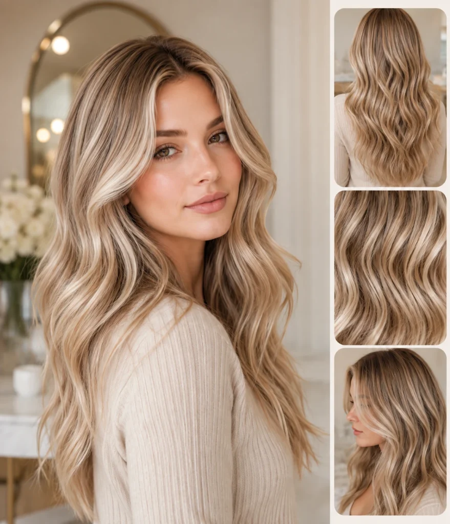 Champagne Blonde The Elegant Shade for a Soft, Expensive Look